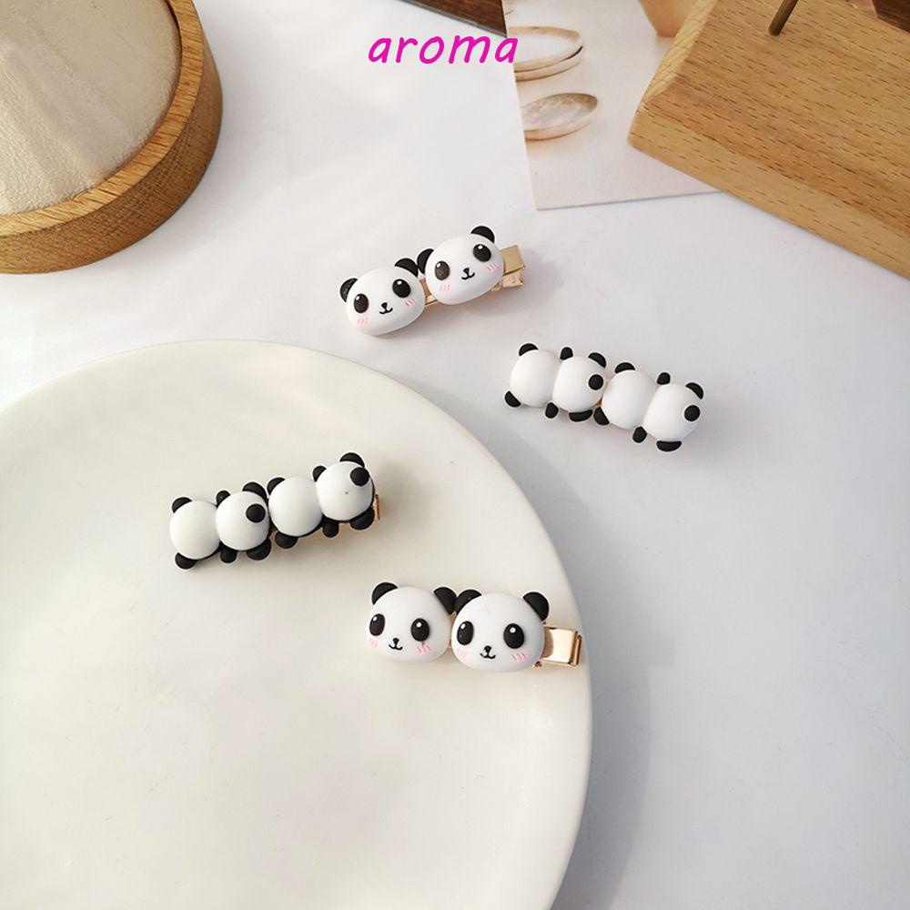 Kẹp Tóc Hình Gấu Trúc Dễ Thương Phong Cách Nhật Bản Cho Nữ