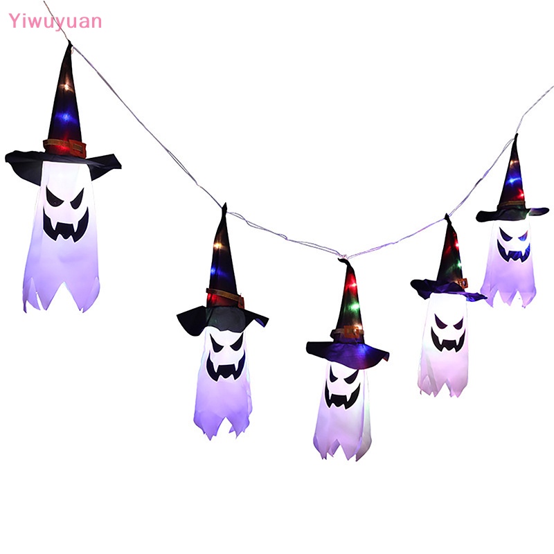 Bộ 5 Đèn LED Hình Ma Trang Trí Halloween