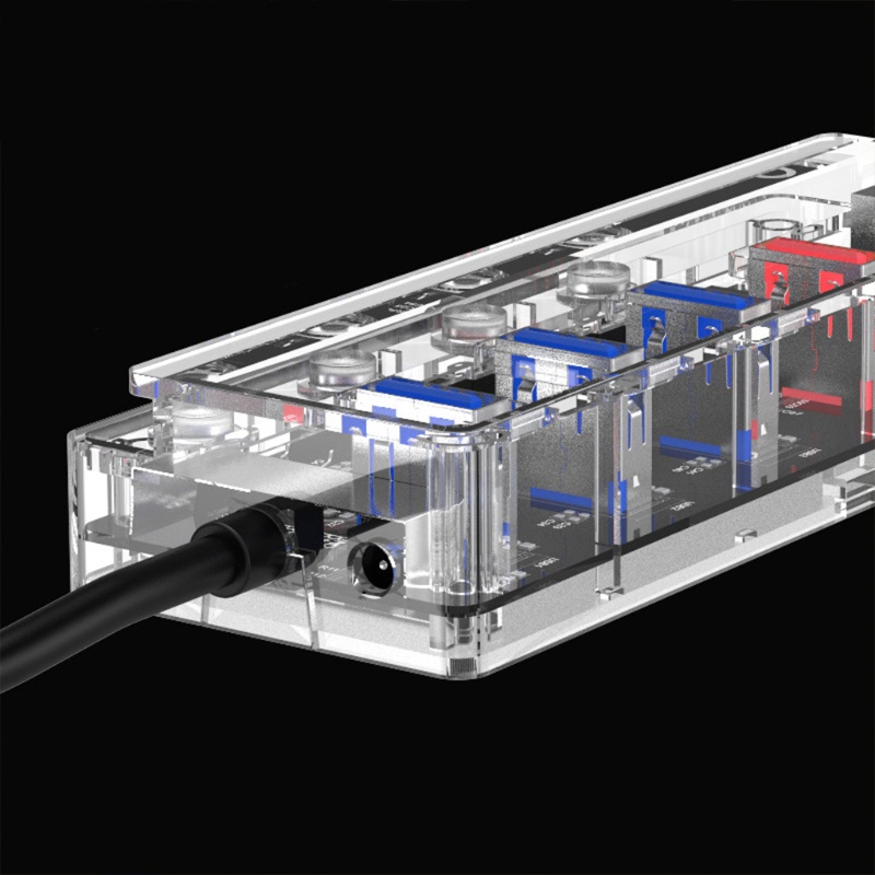 Bộ Chia 4 Cổng Usb 3 0 Cho Laptop Pc Có Công Tắc