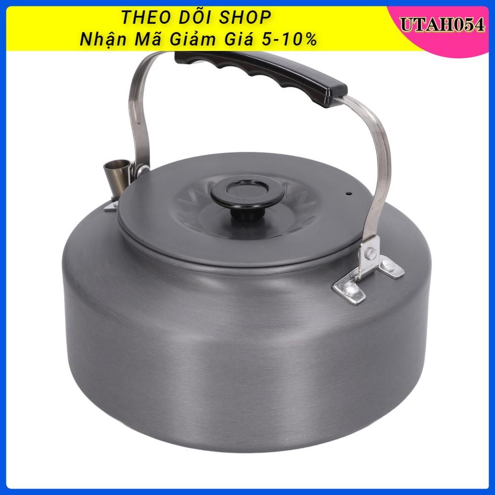 Utah054 Bình cà phê ngoài trời bằng nhôm Tay cầm di động Ấm trà đun nước cho cắm trại dã ngoại