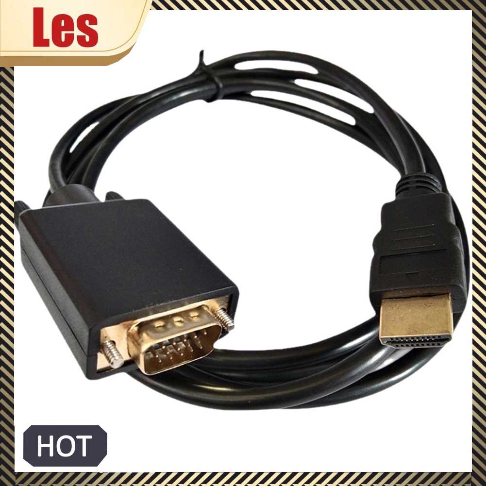 Dây Cáp Chuyển Đổi 1.8m Cắm Và Chơi Video 1080p HDMI-compatible Sang VGA