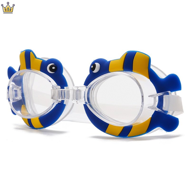 Kính Bơi Silicone Chống Sương Mù Thiết Kế Hoạt Hình Cho Bé JP5