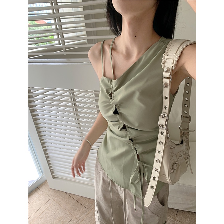 Áo Kiểu Trễ Vai Thiết Kế Mới Thời Trang Mùa Hè Dành Cho Nữ