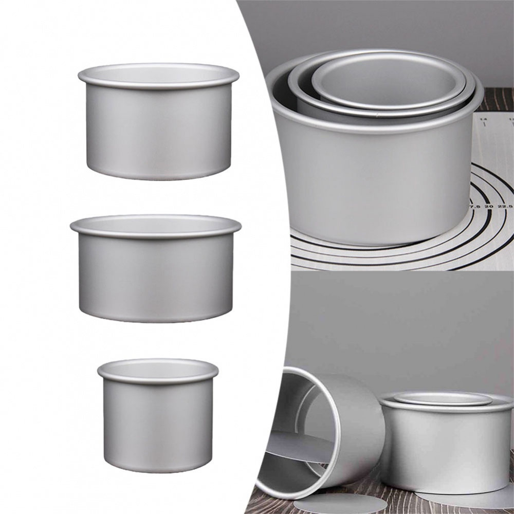 Khuôn Làm Bánh 4 / 6 / 8 Inch Bằng Hợp Kim Nhôm Cao Cấp