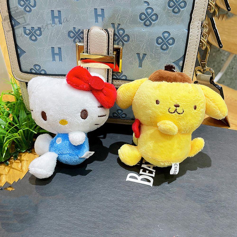 Móc Khóa Hình Chú Chó AUGUSTINA Nhồi Bông Dễ Thương