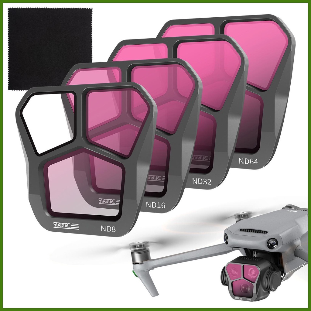 Kính Lọc ND8 / 16 / 32 / 64 Cao Cấp Cho Camera DJI 3 Pro CPL UV