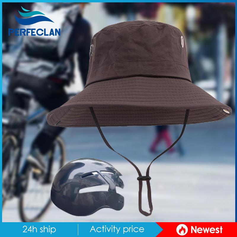 Mũ Bucket Vành Rộng Có Dây Gấp Gọn Tiện Dụng Khi Đi Xe Đạp / Du Lịch