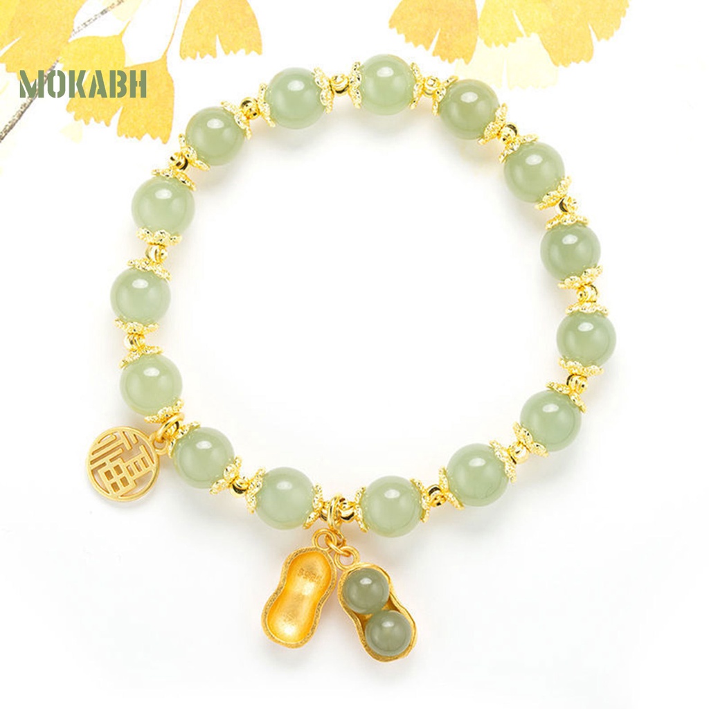 [Mới] Vòng Tay Chuỗi Hạt Ngọc Biểu Tượng Tốt Nhỏ Gọn Tối Giản Sang Trọng