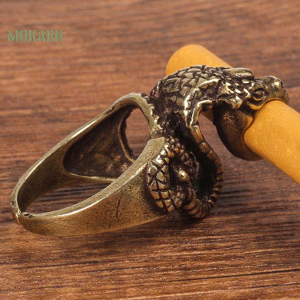 Nhẫn Hình Rắn Bằng Hợp Kim Thời Trang Cá Tính