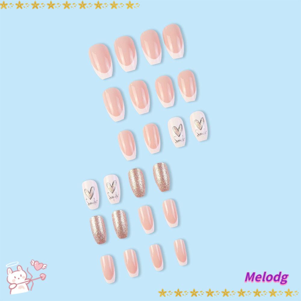 Bộ Móng Tay Giả Dạng Nhấn Che Phủ Toàn Diện DIY