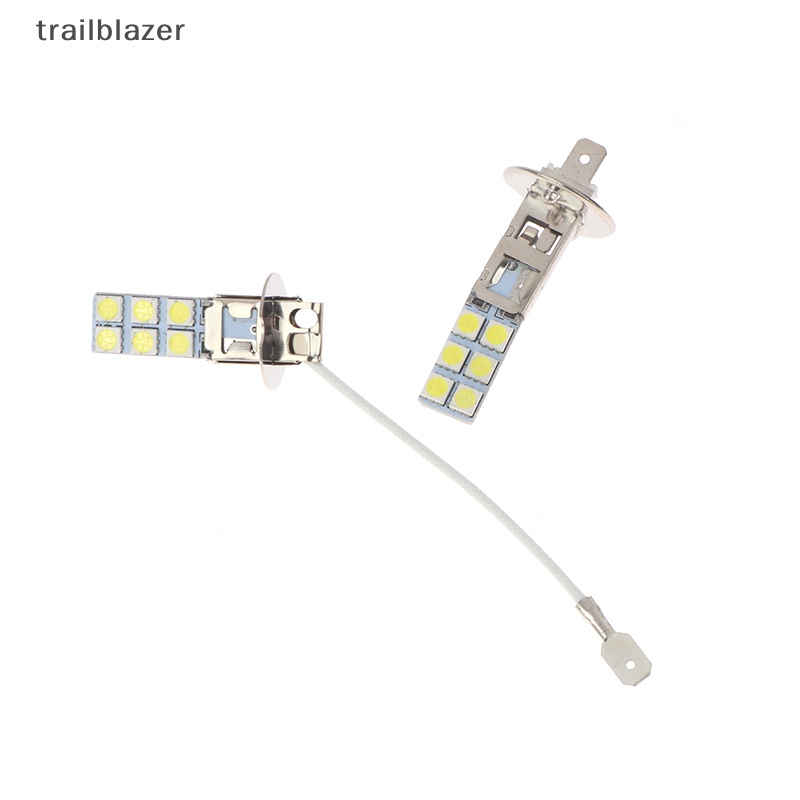 1 Đèn Pha LED H1 H3 55W 5050 Chip 6000K Ánh Sáng Trắng Cho Xe Hơi