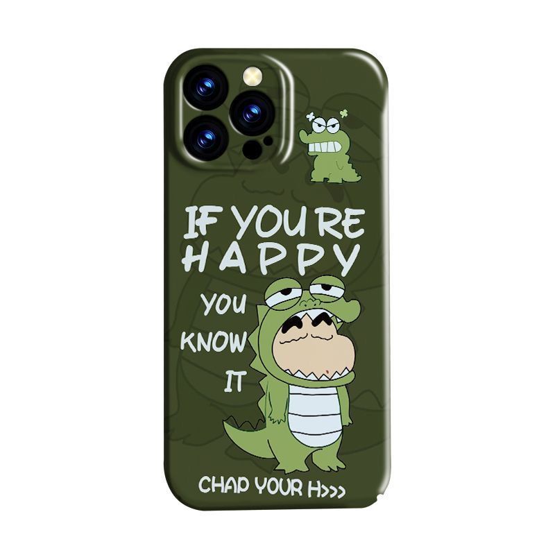 Ốp Điện Thoại Hình Cậu Bé Bút Chì Vui Nhộn Cho Plus plus13 7promax8 11 1214 XR