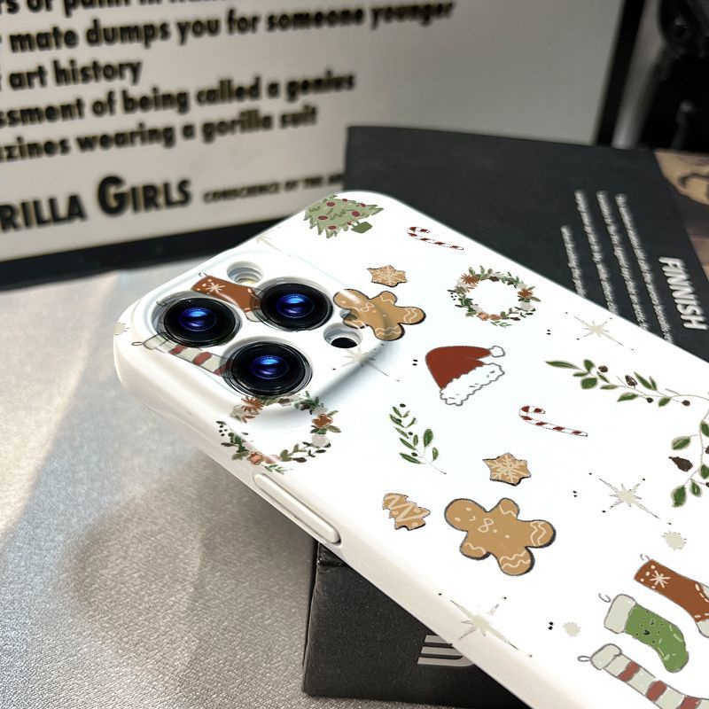 Ốp Điện Thoại Họa Tiết Giáng Sinh Sáng Tạo Cho Iphone 7 / xr / 14pro 8 Iphone1311 / 12 xsmax OU89