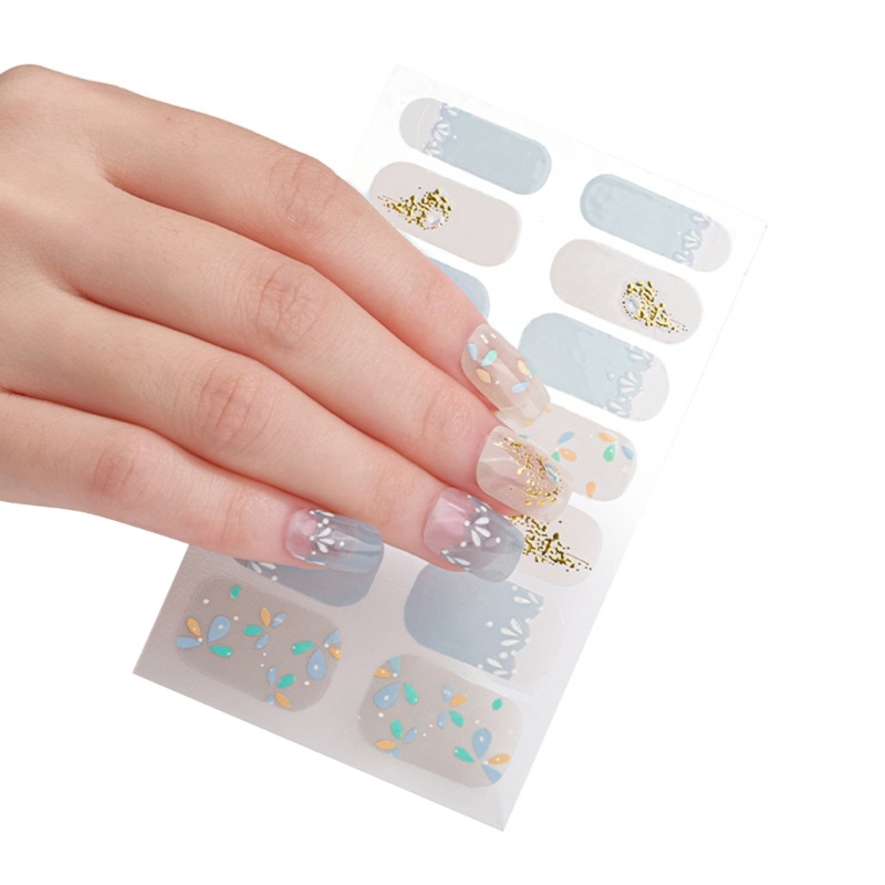 Miếng Dán Trang Trí Móng Tay Chống Nước Bảo Vệ Toàn Diện