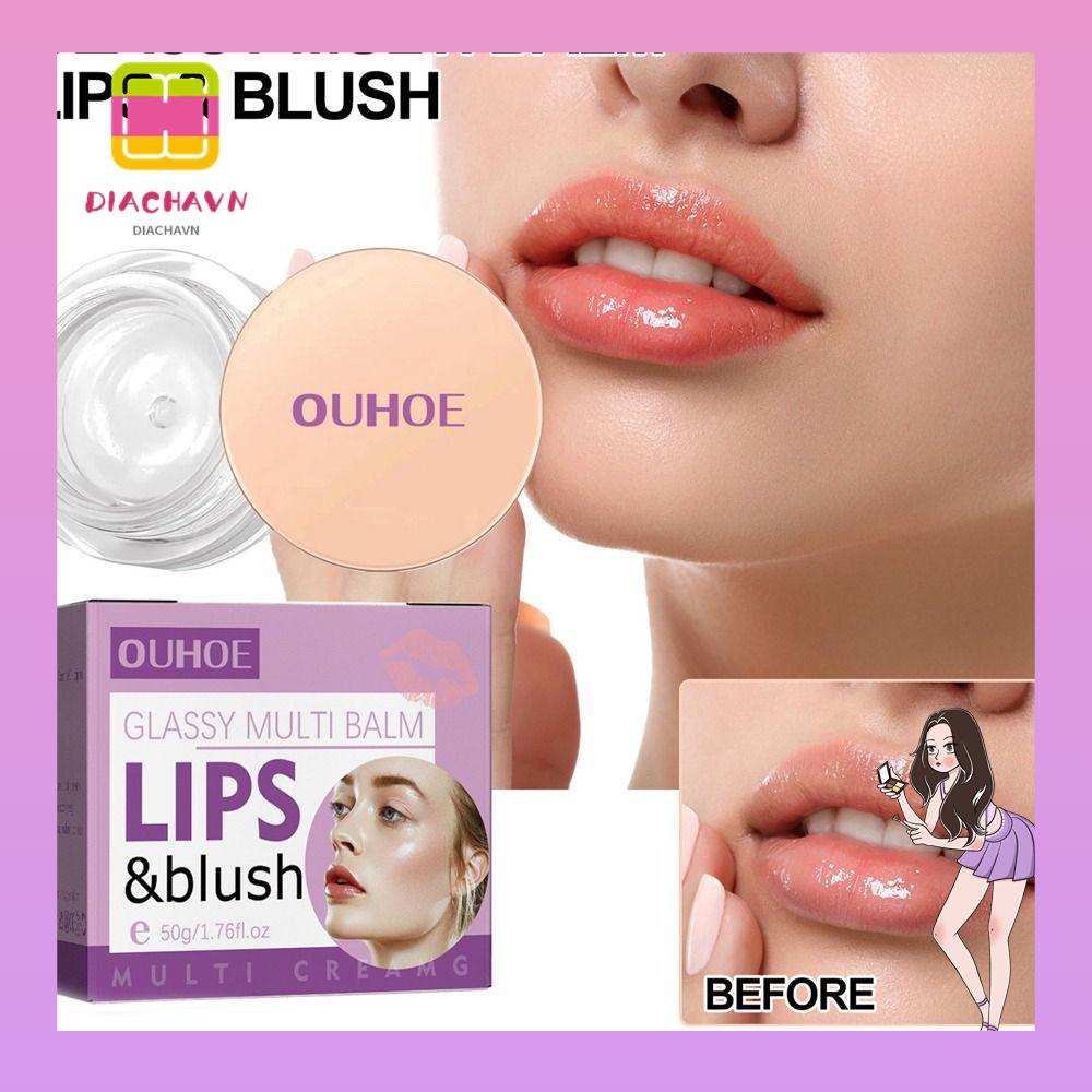 Kem Má Hồng Thay Đổi Màu Sắc Chống Nước Dưỡng Ẩm Đa Năng Tiện Dụng