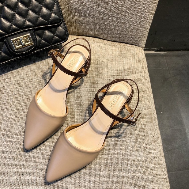 Xăng đan Cao Gót Mũi Nhọn Thời Trang Dành Cho Nữ