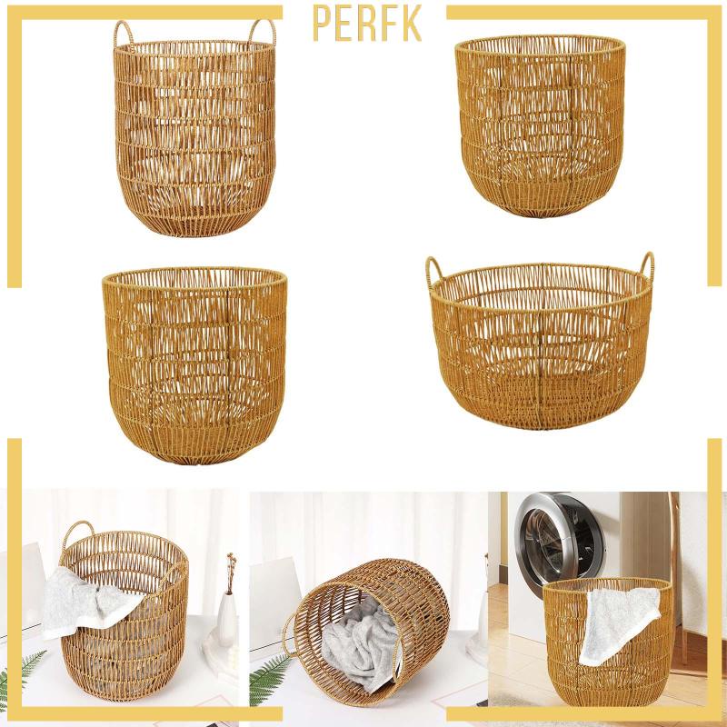Giỏ Mây Đựng Đồ Chơi / Quần Áo Giặt Ủi Tiện Dụng