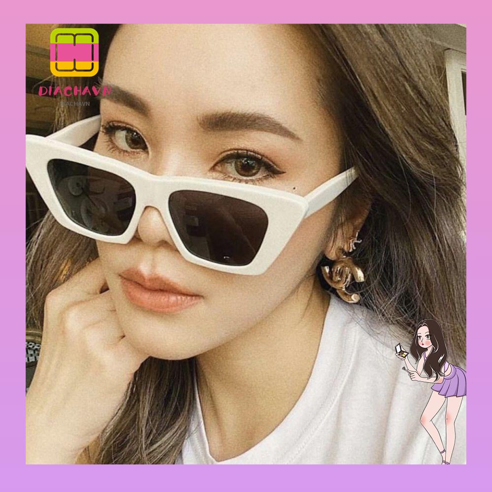 Kính Mát Nhiều Màu Sắc Thời Trang Vintage Cho Nữ