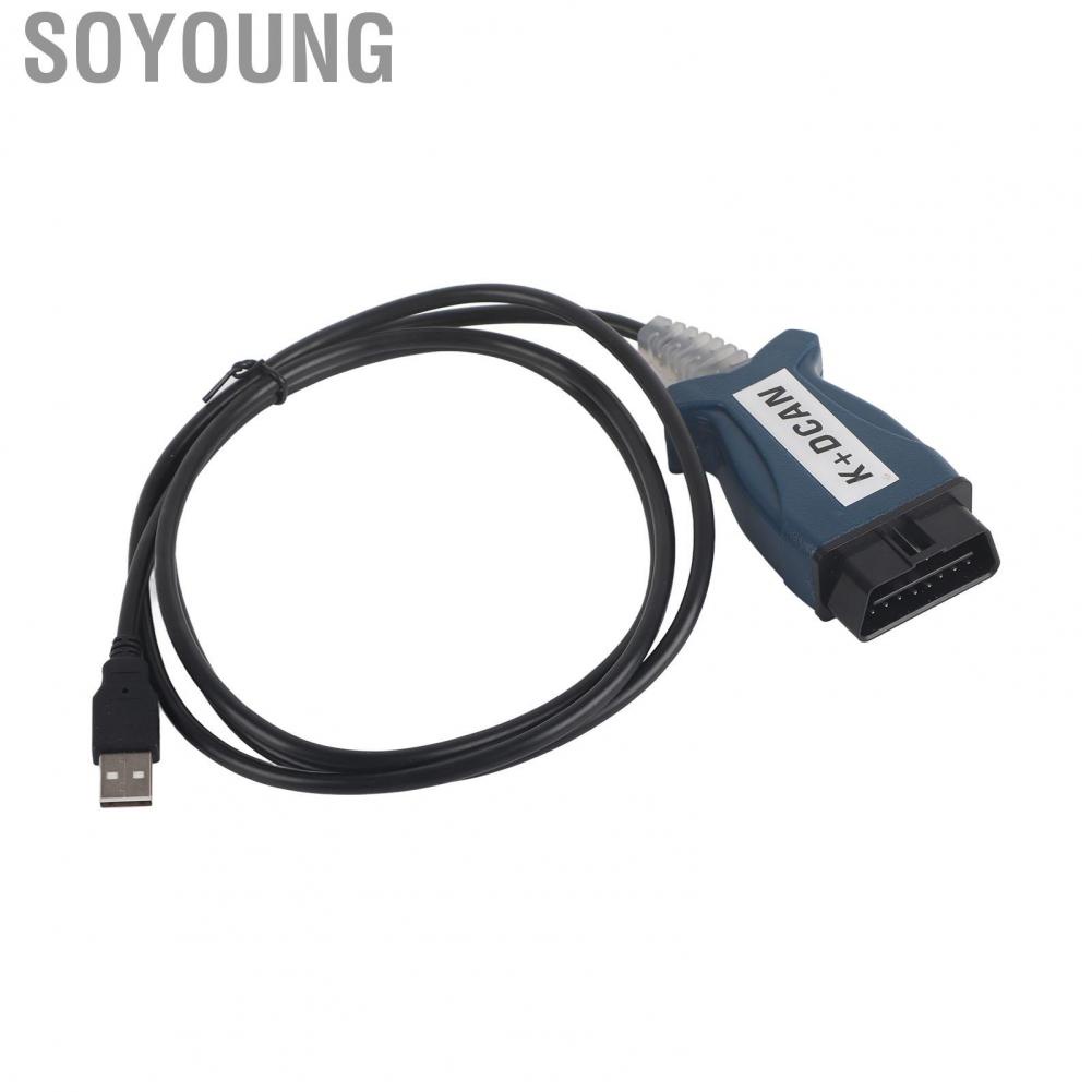 Soyoung OBD2  Cable Professional USB Interface Diagnostic for K DCAN Replacement BMW E60 E61 E83 E81 E87 E90 New
