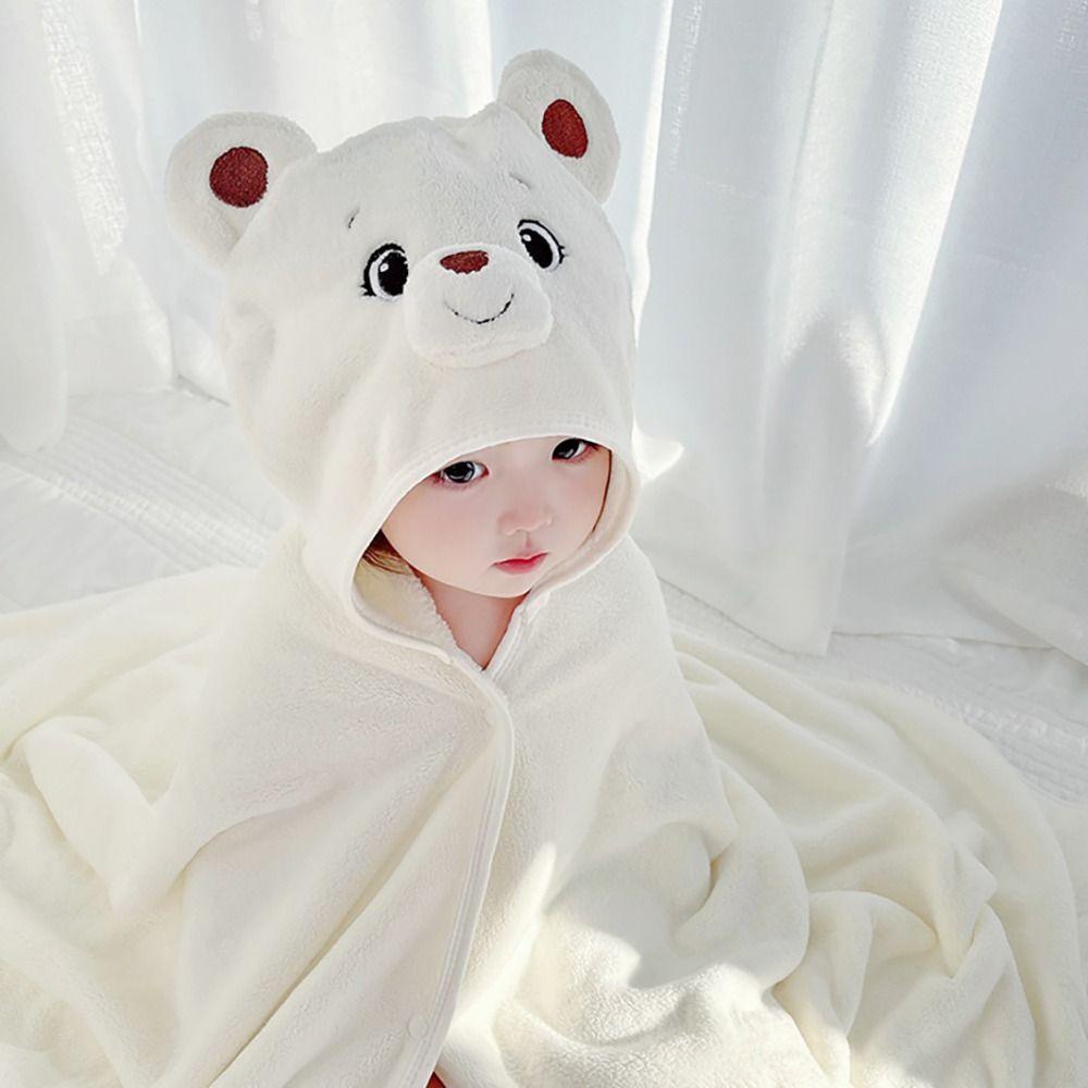 Khăn Tắm Mềm Mại Họa Tiết Hoạt Hình Cho Bé