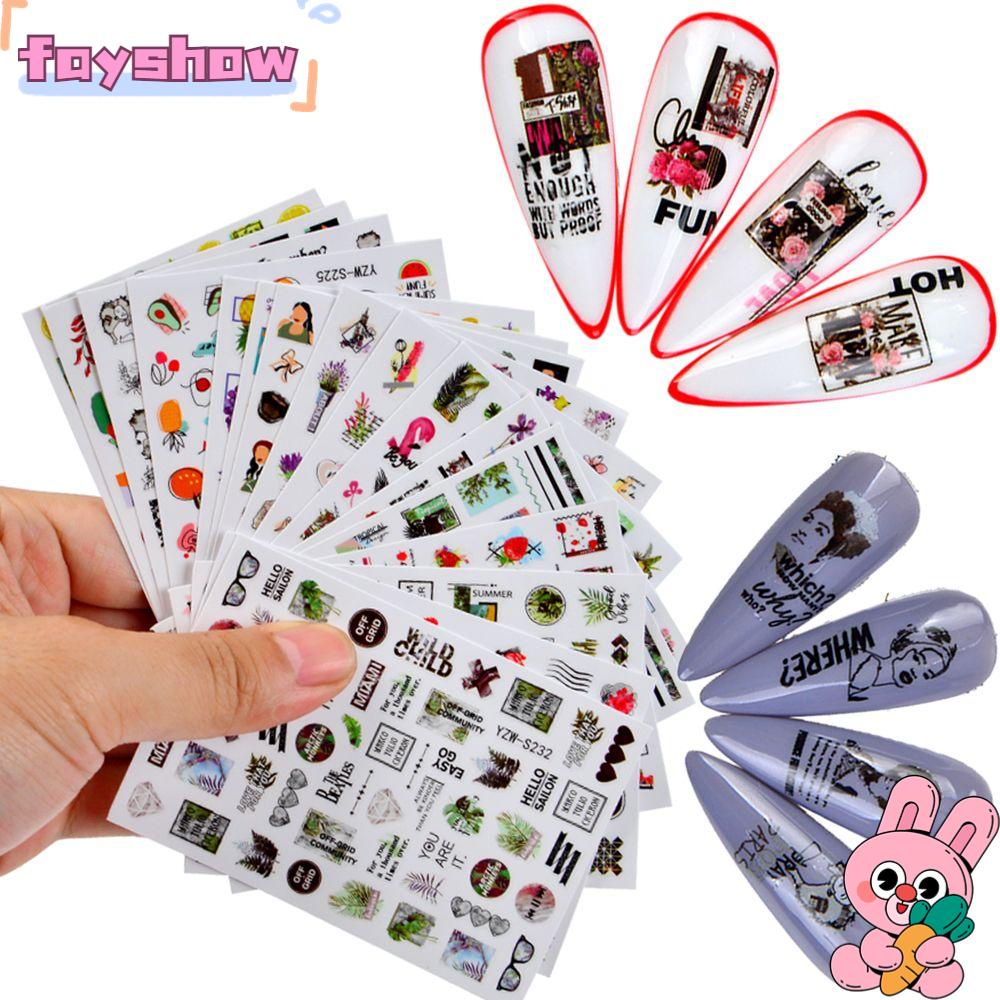 Hình Dán Trang Trí Móng Tay Hình Quả Cam Chanh Xinh Xắn