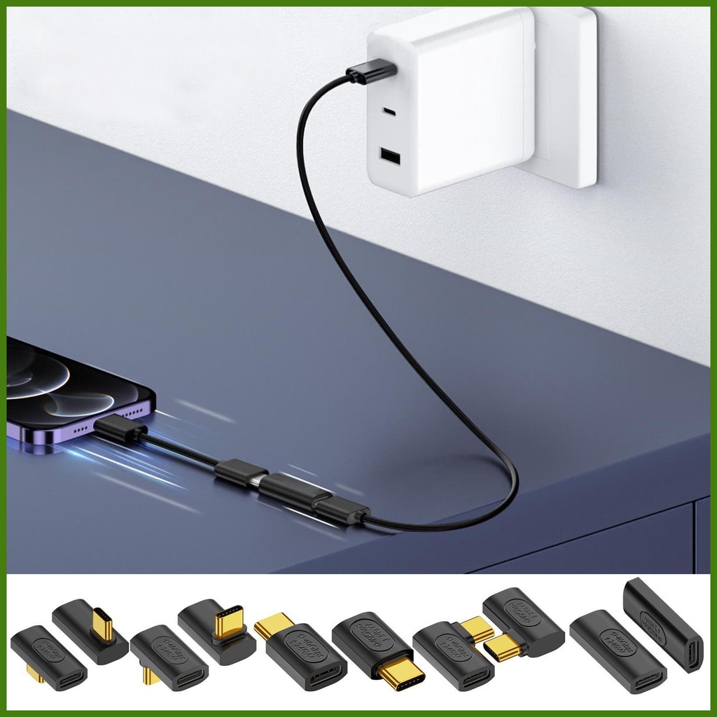 Usb C Góc Phải 240W 40Gbps USB 4.0 8K HD Đầu Ra rdavn