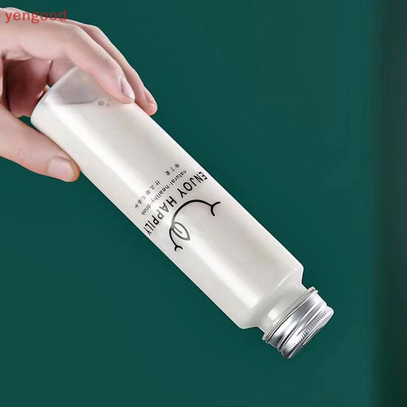 Bình Nước Nhựa Có Nắp Bằng Nhôm Dung Tích 350ML