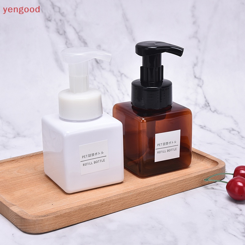 Bình Tạo Bọt Sữa Rửa Mặt 250ml Tiện Dụng Mang Đi Du Lịch