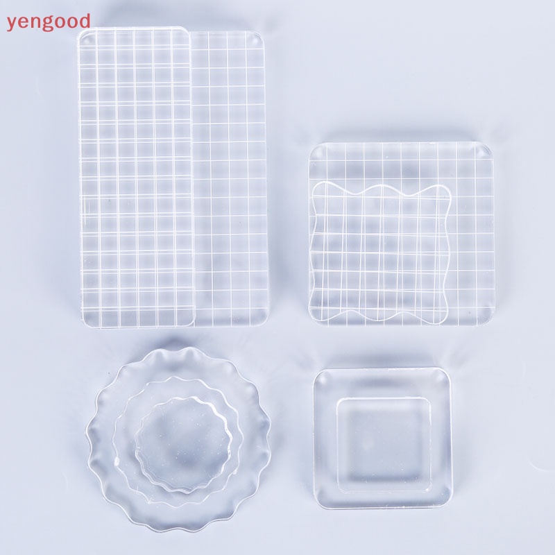 (YGD) Con Dấu Trong Suốt Bằng Acrylic Dùng Trang Trí Album Thủ Công DIY
