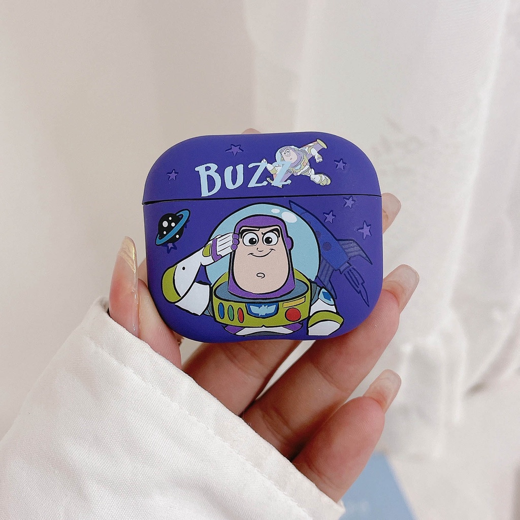 Vỏ Bảo Vệ Hộp Sạc Tai Nghe AirPods Pro 1 2 3 Pro2 Bằng TPU Mềm Họa Tiết Dạ Quang