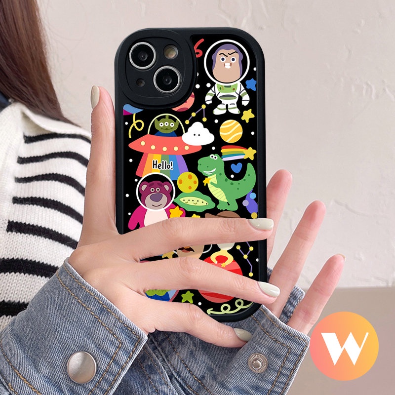 Ốp Điện Thoại Mềm Chống Sốc In Hình Toy Story Dễ Thương Cho IPhone 11 13 12 14 Pro Max XR SE 2020 6 6s 7 8 Plus 7Plus X XS Max
