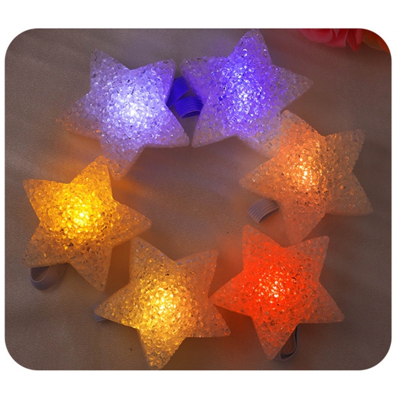Đèn Led Hình Ngôi Sao Bằng Nhựa Dùng Trang Trí Tiệc Sinh Nhật
