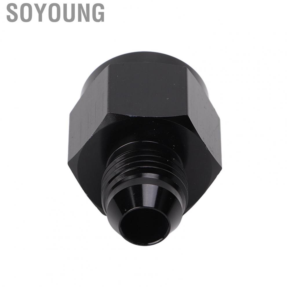 Soyoung Flare Reducer  Hose Flares Adapter Standard Design AN10 Female To AN8 Male Good Match Metal for Vehicle