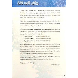 Sách Tiếng Anh 6 - Friends Plus - Workbook (2023)