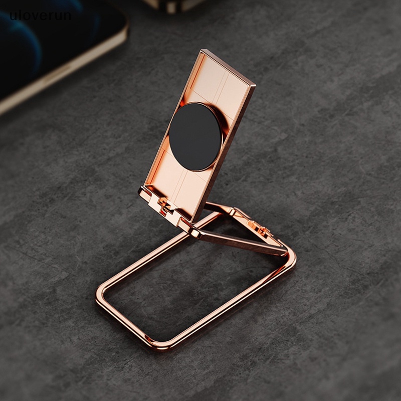 Giá Đỡ Điện Thoại Dạng Nhẫn Có Nam Châm Gắn Xe Hơi Tiện Lợi