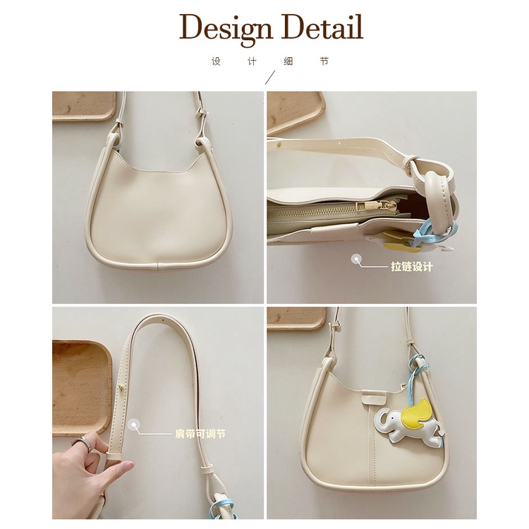 Túi Đeo Vai / Kẹp Nách / Đeo Cánh Tay Thời Trang Vintage Cao Cấp Dễ Phối Đồ Cho Nữ