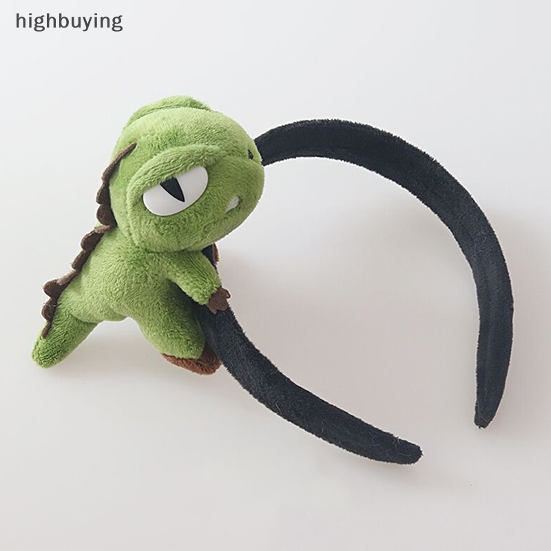 Băng Đô Cài Tóc Trang Điểm Ba Chiều Hình Khủng Long Belle Dễ Thương Cho Nữ