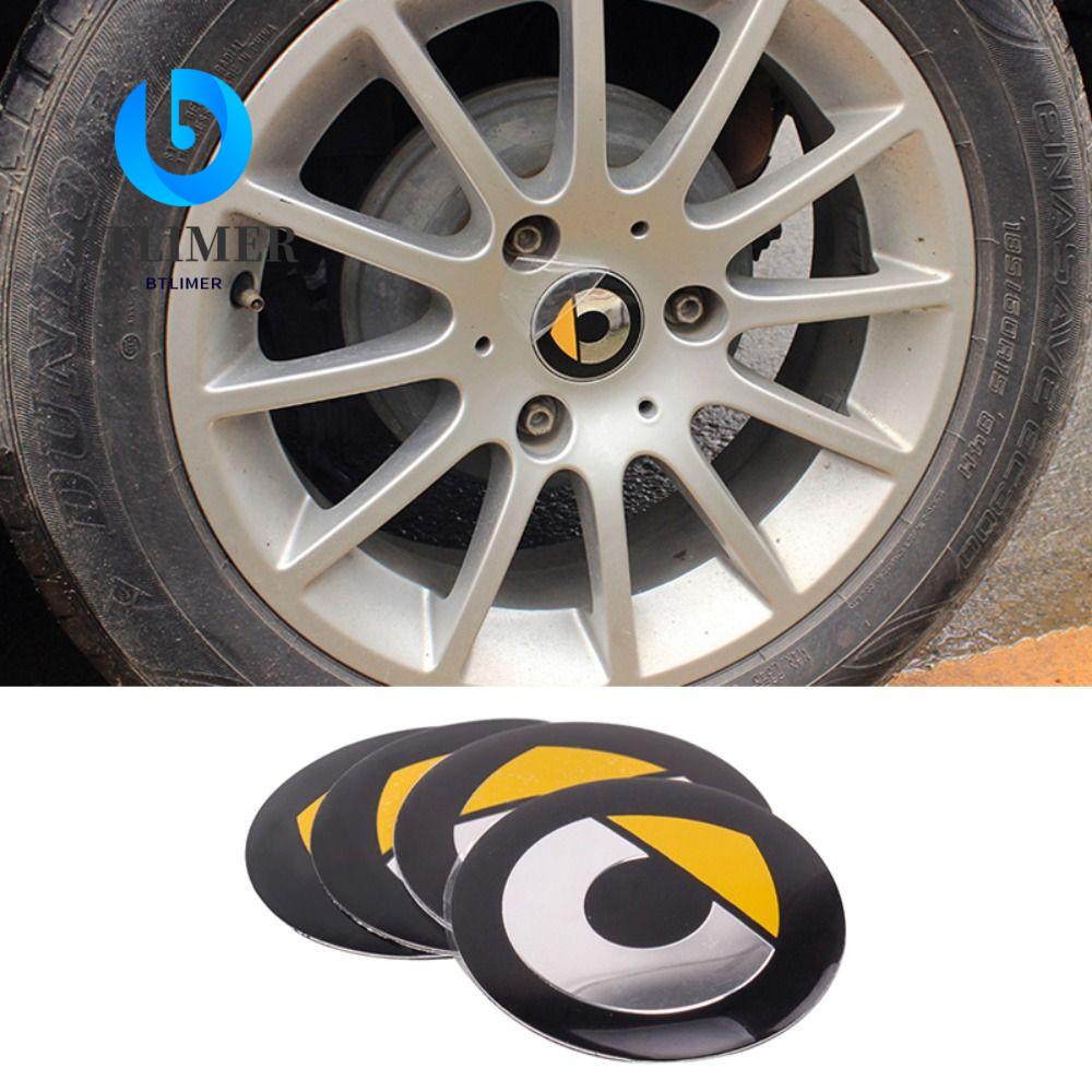 5 Miếng Dán Bánh Xe Hơi Thông Minh Tự Dính 56mm