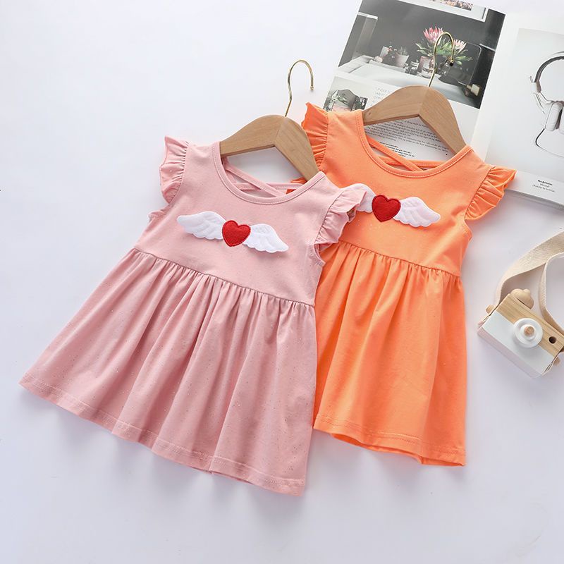 Đầm Công Chúa Bé Gái Không Tay Mùa Hè Hàn Quốc Mới 2023