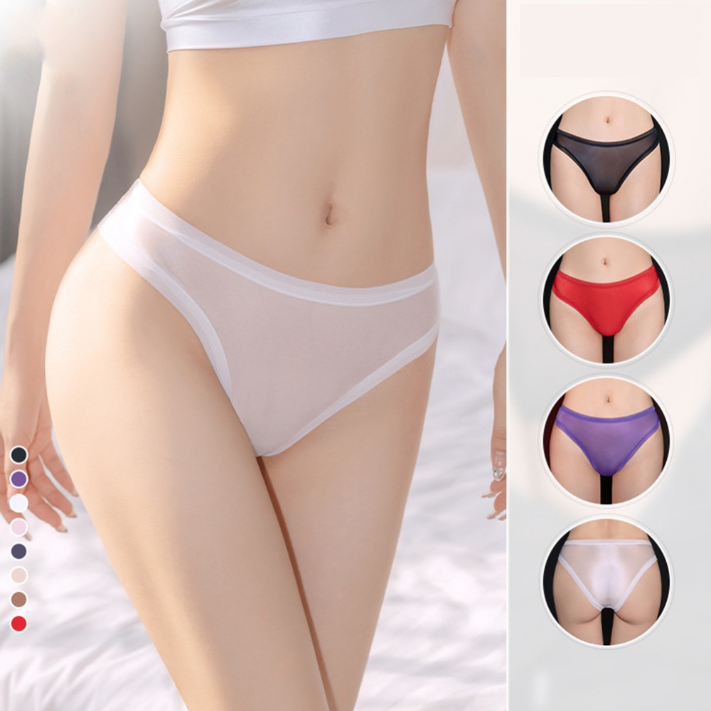 Quần Lót Lưới Lưng Thấp Thiết Kế Quyến Rũ Cho Phái Nữ