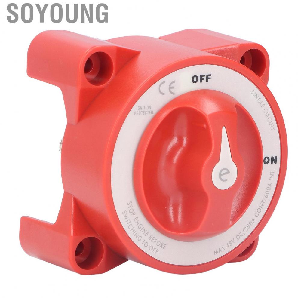 Soyoung Switch Ignition Protection  Disconnect Isolator for Marine Boat Car Truck Trailer RV