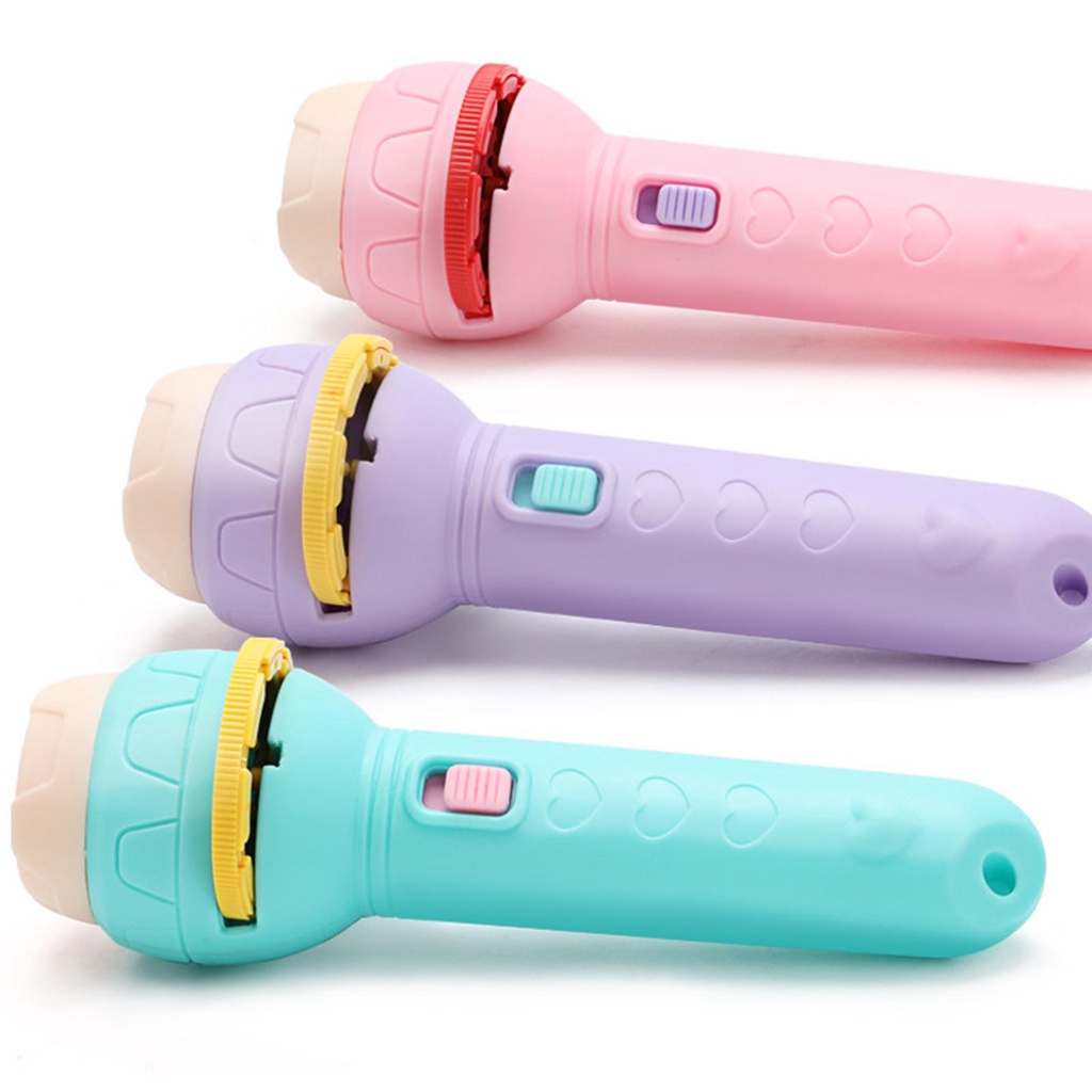 Đồ Chơi Đèn Pin Chiếu Hoạt Hình Mini Q3B4 Dành Cho Trẻ Em