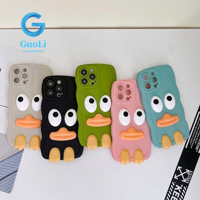 Ốp Điện Thoại Màu Kẹo Hình Chú Vịt Cho Huawei Nova Y61 Y70 Y90 Y7a Y9 Y7 Y6 9se Y9s 7i 6se 9 3i 3 P30 Pro Prime Plus 2019
