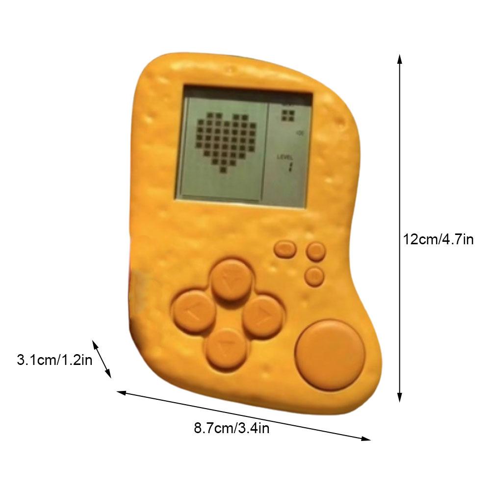 Máy Chơi Game Xếp Hình Tetris U5J5 Hình Gà Sáng Tạo Vui Nhộn Cho Bé