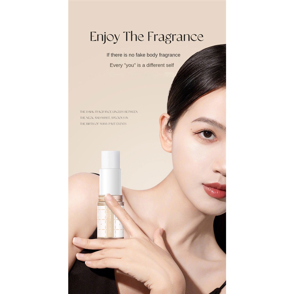 Nước hoa JULYSTAR dạng sáp nhỏ hương thơm nhẹ nhàng lâu dính thiết kế nhỏ gọn cho nam nữ