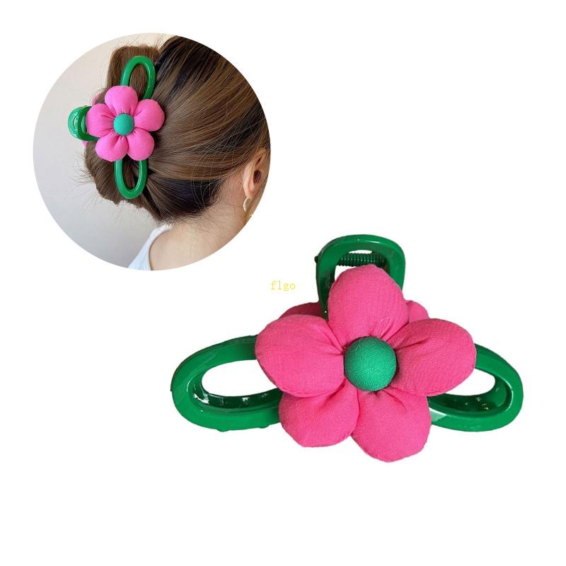 Kẹp Tóc Hình Cá Mập Đính Hoa Ngạc Nhiên Sáng Tạo Cho Nữ