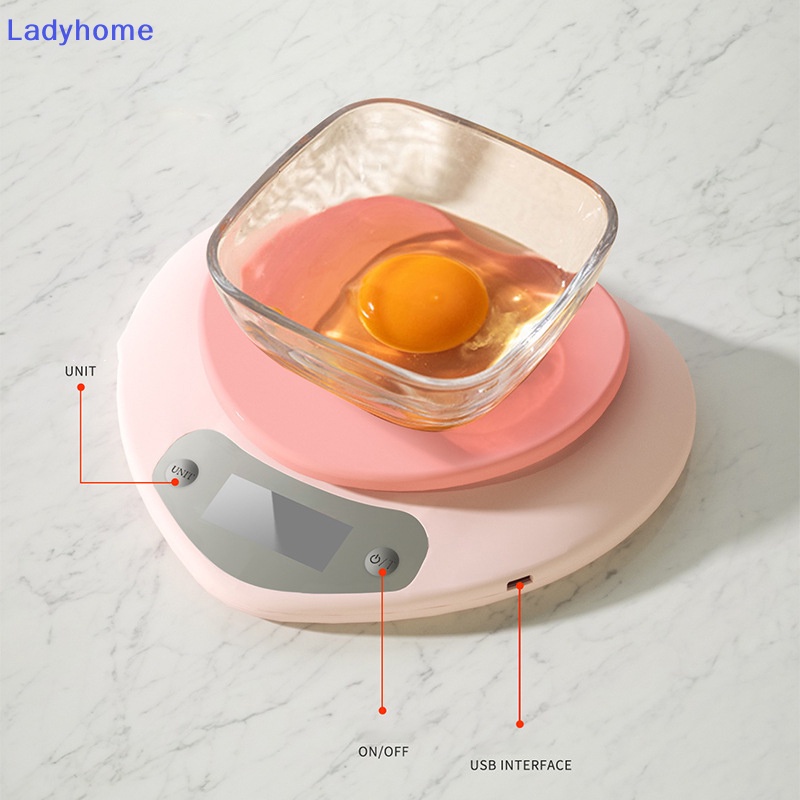 Cân Điện Tử 3 / 5kg Kỹ Thuật Số Cân Bằng Thực Phẩm Tiện Dụng Cho Nhà Bếp