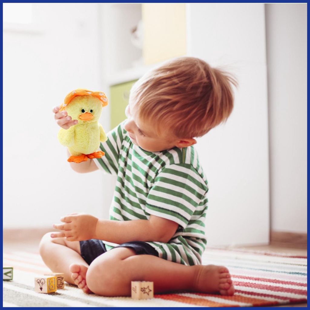 Chú Vịt Nhồi Bông Biết Hát Xinh Xắn Cho Bé