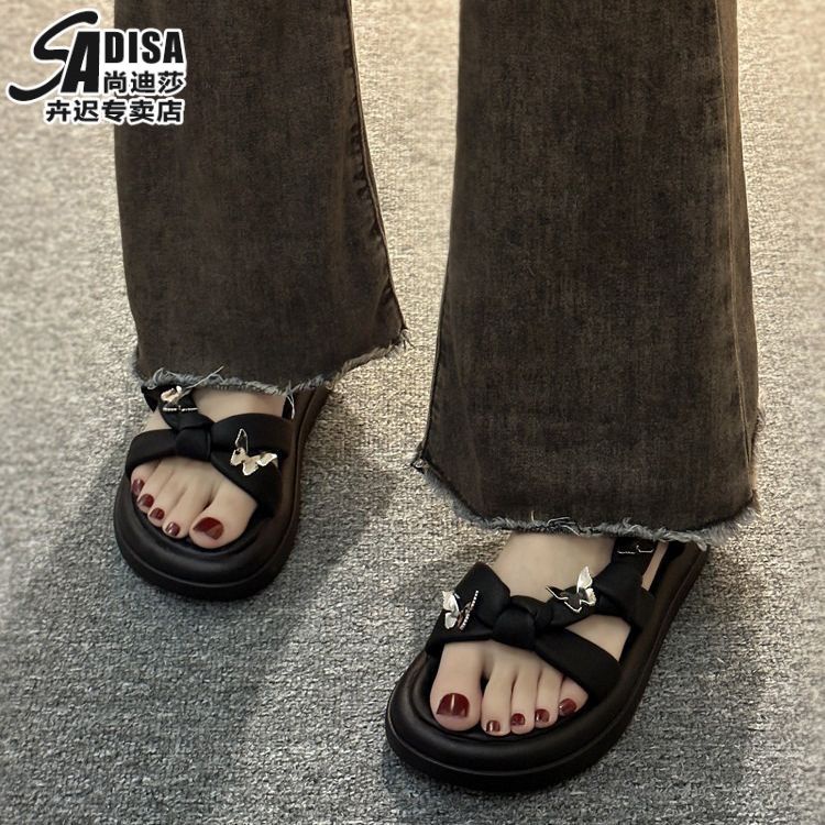 HHH Dép sandal nữ dép đế cao 3cm dép bánh mì Thoải Mái Xinh Xắn  B28G0KO 230620