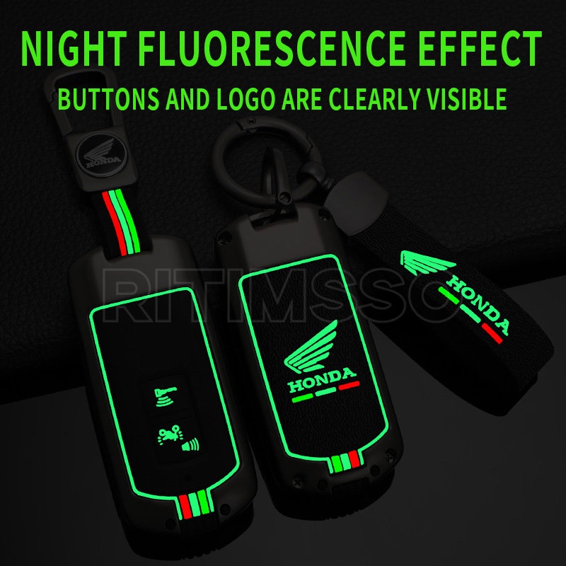 Vỏ Bọc Chìa Khóa Điều Khiển Từ Xa Bằng Hợp Kim Cho Honda Vario 125 150
